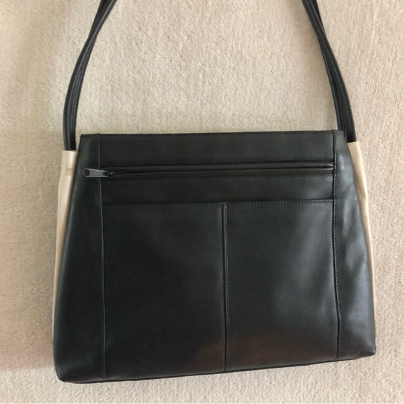 Vintage Derek Alexander leather shoulder bag two toned - Picture 2 of 7